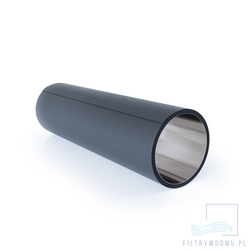 Przejście przez ścianę do czerpni i wyrzutni Ø200 mm — rura stal nierdzewna z izolacją kauczukową